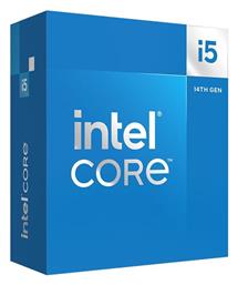 Intel Core i5-14500 1.9GHz Επεξεργαστής 14 Πυρήνων για Socket 1700 σε Κουτί με Ψύκτρα