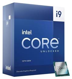 Intel Core i9-13900F 1.5GHz Επεξεργαστής 24 Πυρήνων για Socket 1700 σε Κουτί με Ψύκτρα