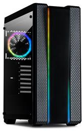 Inter-Tech S-3901 Impulse Gaming Midi Tower Κουτί Υπολογιστή με RGB Φωτισμό Μαύρο