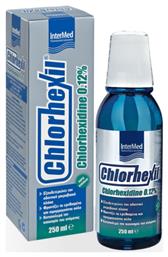 InterMed Chlorhexil 0.12% Στοματικό Διάλυμα για την Ουλίτιδα, κατά της Πλάκας & της Κακοσμίας 250ml