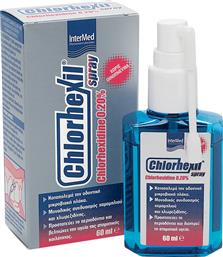 Intermed Chlorhexil 0.20% Spray Στοματικό Διάλυμα κατά της Πλάκας 60ml από το Pharm24