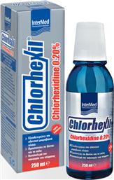 Intermed Chlorhexil 0.20% Στοματικό Διάλυμα κατά της Πλάκας και της Κακοσμίας 250ml από το Pharm24