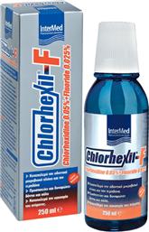Intermed Chlorhexil-F Στοματικό Διάλυμα Καθημερινής Προστασίας κατά της Πλάκας και της Κακοσμίας 250ml από το Pharm24