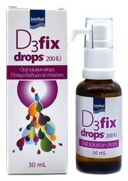 InterMed D3 Fix Drops Βιταμίνη 200iu 30ml