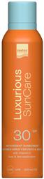 InterMed Luxurious Suncare Αντηλιακή Κρέμα για το Σώμα SPF30 σε Spray 200ml