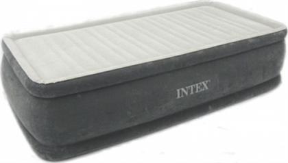 Intex Φουσκωτό Στρώμα Ύπνου Μονό με Ενσωματωμένη Ηλεκτρική Τρόμπα Comfort-Plush Elevated Airbed 191x99x46εκ. από το Snatch