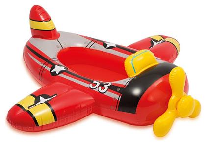Intex Cruisers Παιδική Φουσκωτή Βάρκα Κόκκινη Αεροπλάνο