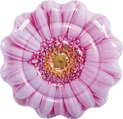 Intex Daisy Flower Mat Φουσκωτό Στρώμα Θαλάσσης με Χειρολαβές Ροζ 142εκ. από το Esmarket