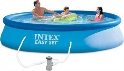 Intex Easy Set Πισίνα PVC Φουσκωτή με Αντλία Φίλτρου 396x84x84εκ. από το Esmarket