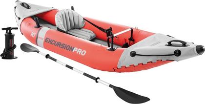 Intex Excursion Pro 68303 Φουσκωτό Kayak Θαλάσσης 1 Ατόμου Κόκκινο από το Public