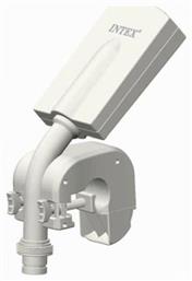 Intex Καταρράκτης Πισίνας με Πολύχρωμο LED Φωτισμό Λευκό