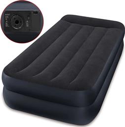 Intex Φουσκωτό Στρώμα Ύπνου Μονό με Ενσωματωμένη Ηλεκτρική Τρόμπα Pillow Rest Raised Bed 191x99x42εκ. από το Moustakas Toys