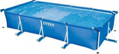 Intex Πισίνα PVC με Μεταλλικό Σκελετό Παραλληλόγραμμη 450x450x84εκ. από το Moustakas Toys