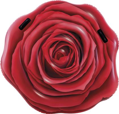 Intex Rose Mat Φουσκωτό Στρώμα Θαλάσσης με Χειρολαβές Κόκκινο 137εκ. από το Moustakas Toys