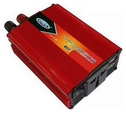 inverter Inverter Αυτοκινήτου Τροποποιημένου Ημιτόνου 500W για Μετατροπή 12V DC σε 220V AC με 1xUSB από το Polihome