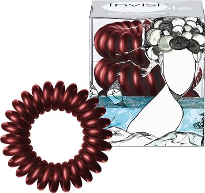 Invisibobble Around The World 3τμχ Burgundy Dream από το Letif