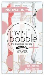 Invisibobble Διακοσμητικά Τσιμπιδάκια Μαλλιών Ροζ Waver I Lava You More 3τμχ