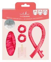 Invisibobble Heatless Curling Set σε Κόκκινο Χρώμα