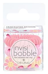 Invisibobble Original Retro Dreamin 50 Shades of Hue Σπιράλ Λαστιχάκια Ροζ 3τμχ