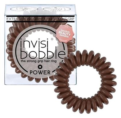 Invisibobble Original Σπιράλ Λαστιχάκια Pretzel Brown 3τμχ