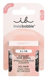 Invisibobble Slim Day & Night Σπιράλ Λαστιχάκια Διάφανο 3τμχ από το CareLife