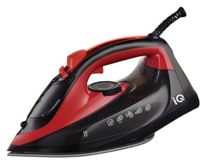 IQ EI-862 2400W με Συνεχόμενη Παροχή Ατμού 25gr/min Red