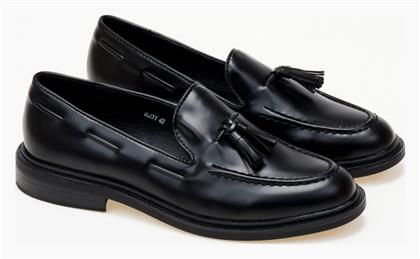 Issue Fashion Γυναικεία Loafers σε Μαύρο Χρώμα