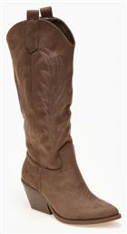 Issue Fashion Γυναικείες Μπότες Cowboy με Μεσαίο Τακούνι