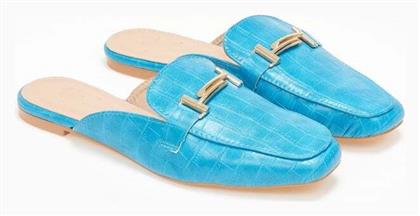 Issue Fashion Mules με Χοντρό Ψηλό Τακούνι σε Χρώμα