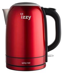 Izzy 1618 Spicy Red Βραστήρας 1.7lt 2200W Κόκκινος