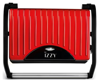 Izzy Panini Τοστιέρα για 2 Τοστ 800W Κόκκινη από το Plus4u