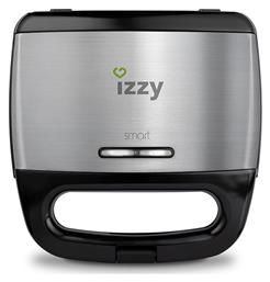 Izzy Smart K-77 800W για 2 Τοστ Inox