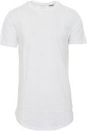 Jack & Jones 12113648 Ανδρικό T-shirt Λευκό Μονόχρωμο από το Asos