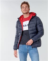 Jack & Jones 12173751 Ανδρικό Μπουφάν Puffer για Χειμώνα Navy Blazer από το Spartoo