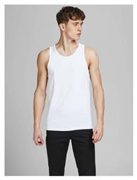 Jack & Jones Ανδρικές Φανέλες Αμάνικες σε Λευκό Χρώμα 2Pack από το Modivo