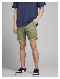 Jack & Jones Ανδρική Βερμούδα Deep Lichen Green από το Z-mall