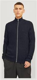 Jack & Jones Ανδρική Ζακέτα Πλεκτή με Φερμουάρ Navy Blazer, Μπλε