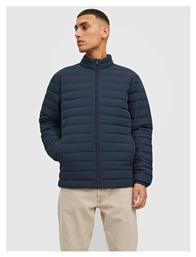 Jack & Jones Ανδρικό Μπουφάν Puffer Navy Μπλε