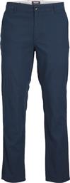 Jack & Jones Ανδρικό Παντελόνι Chino Ελαστικό σε Κανονική Εφαρμογή Navy Μπλε από το Plus4u
