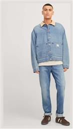 Jack & Jones Ανδρικό Παντελόνι Τζιν Ελαστικό Regular Fit Μπλε