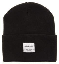 Jack & Jones Beanie Ανδρικός Σκούφος Πλεκτός σε Μαύρο χρώμα από το Modivo