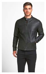 Jack & Jones 12182461 Biker Μπουφάν από Δερματίνη