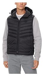 Jack & Jones Bodywarmer Αμάνικο Ανδρικό Μπουφάν Puffer Μαύρο