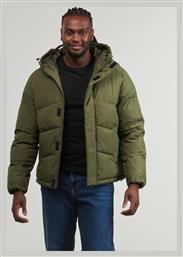 Jack & Jones Μπουφάν Puffer Χακί από το Spartoo