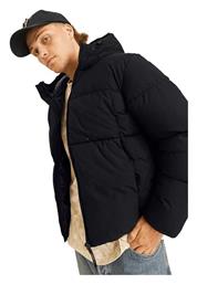 Jack & Jones Μπουφάν Puffer ΜΑΥΡΟ