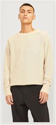 Jack & Jones Crew Neck Ανδρική Μπλούζα Crockery