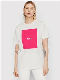 Jack & Jones Γυναικείο T-shirt Bright White/Pink από το Plus4u