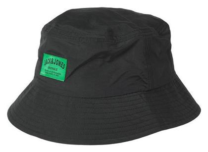 Jack & Jones Υφασμάτινo Ανδρικό Καπέλο Στυλ Bucket Μαύρο