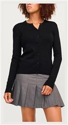 Jack & Jones Μακριά Γυναικεία Πλεκτή Ζακέτα Black