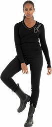 Jack & Jones Ψηλόμεσο Γυναικείο Jean Παντελόνι σε Skinny Εφαρμογή Μαύρο από το Plus4u